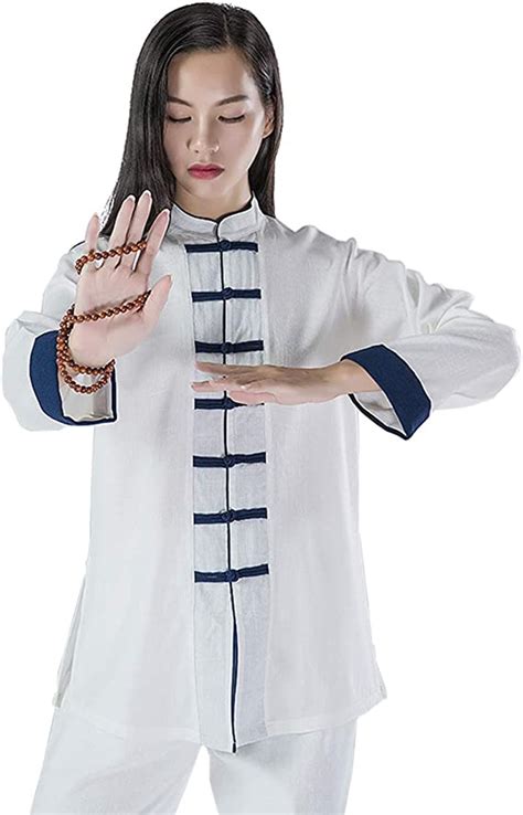 Ksua Womens Martial Arts Uniform Tai Chi Suit Chinese Kung Fu Clothing