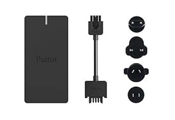 amazoncom parrot bebop  battery charger cable   plugs camera photo