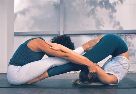 person yoga poses couple  yoga poses  easy medium  hard duo
