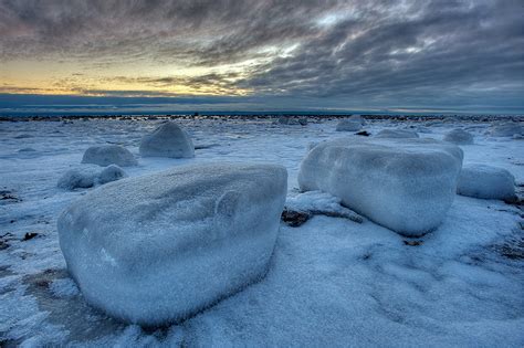 hudson bay ice scapes sean crane photography