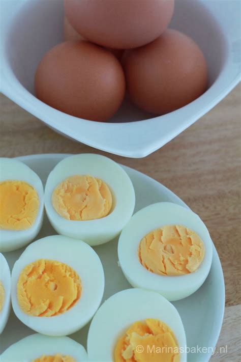 de perfecte hardgekookte eieren