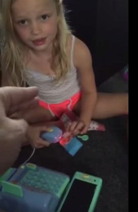 joker dad gives daughter a shock by staging stick up in her toy
