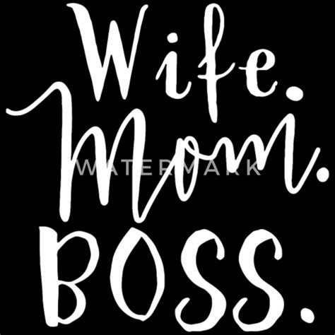 Wife Wife Mom Boss Wifey Boss Lady Mom Lif Women S Premium