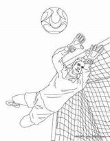 Coloring Pages Goal Keeper Soccer Fifa Colouring Goalkeeper Do Football Jumping Sheets Choose Board Save sketch template