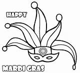Coloring Mask Carnival Getcolorings Gras Mardi Masks Pages sketch template