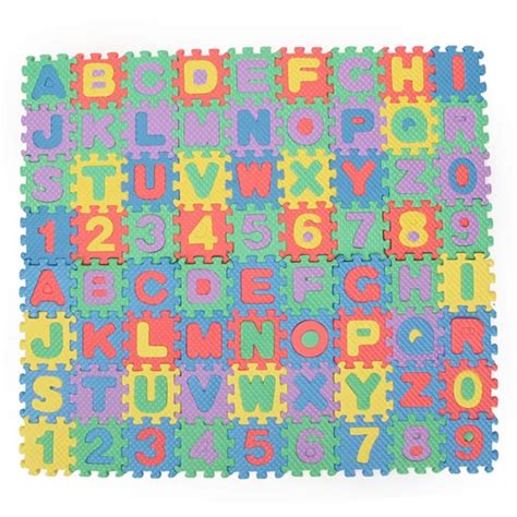 pcs baby kids eva foam alphabet letters number mat  puzzles