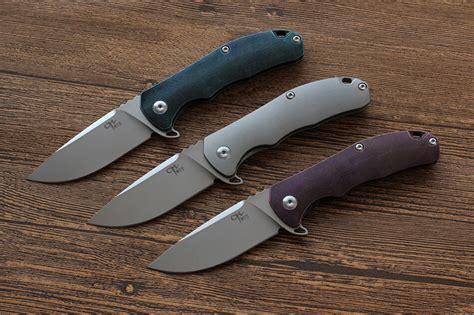 high quality ch  tactical folding knife  colour aus  titanium