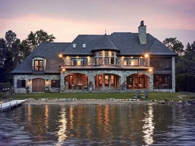 french country lake custom home design vanbrouck associates vanbrouck associates