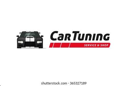 car tuning shop logo template vector  shutterstock