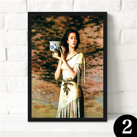 Nordic Canvas Painting Character Nude Body Art Decorative