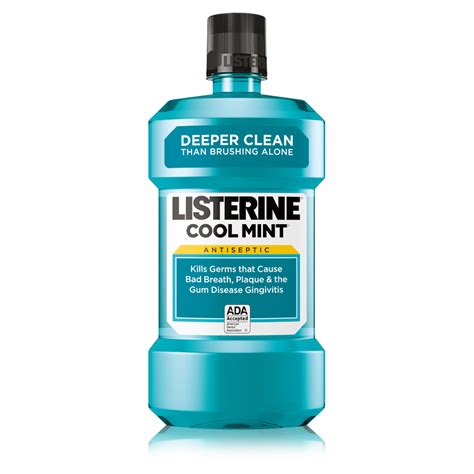 listerine® cool mint® antiseptic mouthwash listerine® professional