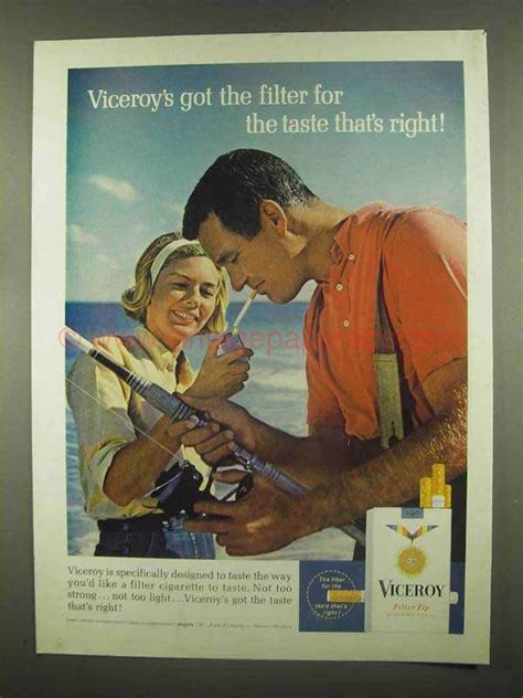 1965 Viceroy Cigarettes Ad Ce0575