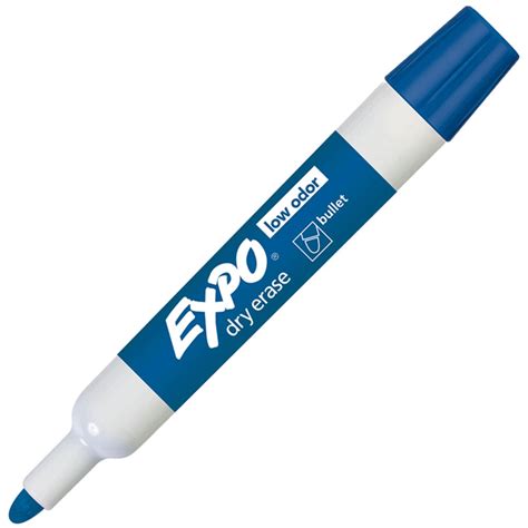 expo dry erase markers bullet tip blue san sanford lp markers