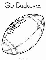 Coloring Ohio State Pages Buckeyes Popular sketch template