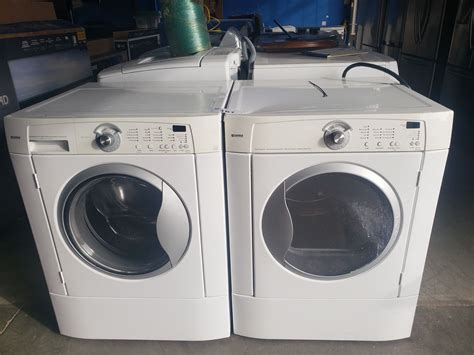 kenmore super capacity washer dryer set  auctions