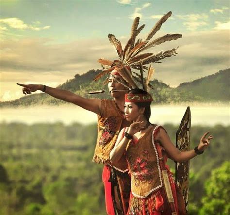 ciri khas suku dayak ngaju suku pedalaman indonesia