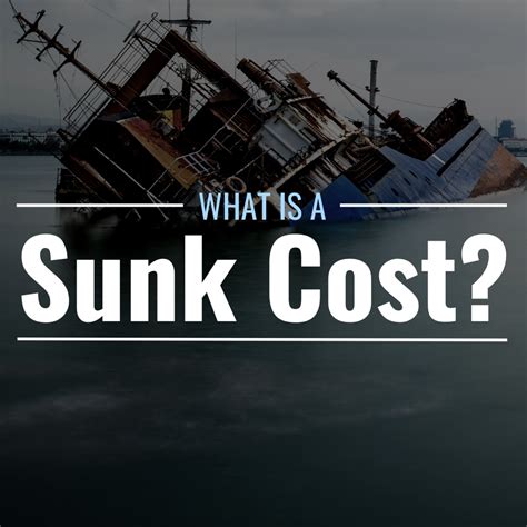sunk cost definition examples fallacy thestreet
