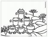 Smiley Colorier Frogs Sapinhos Preschool Coloriages Poison Dart Equilibristas Vrac Bestcoloringpagesforkids Sapos Hena Macam Kami Coloringhome Monkey Qdb sketch template