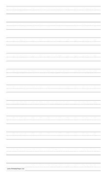 printable kids stationery  primary lined writing paper