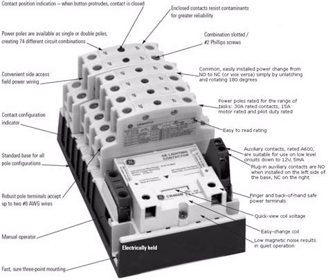 contactor  photocell wiring diagram