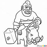 Hog Rider Clash Clans Draw Webmaster автором обновлено December sketch template