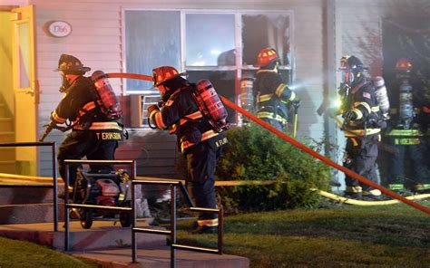 firefighters called to blaze in apartment building local