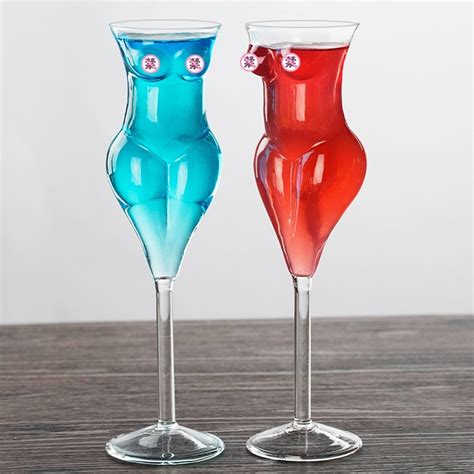 Buy Creative Wine Glass Goblet Sexy Women Shaped