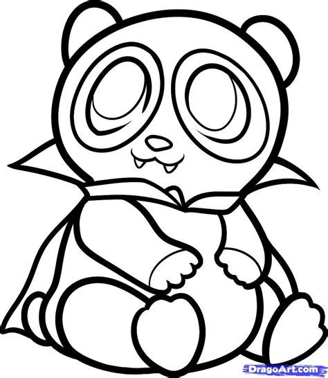 coloring pages cute pandas clip art library