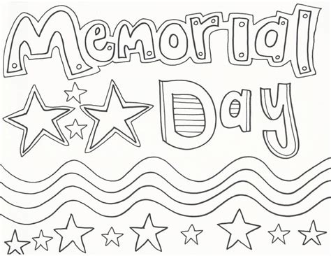 memorial day coloring pages printable  getcoloringscom