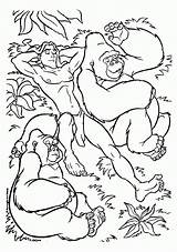 Tarzan Ausmalbild Q1 sketch template