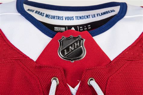 montreal canadiens  adidas jersey unveiled    season