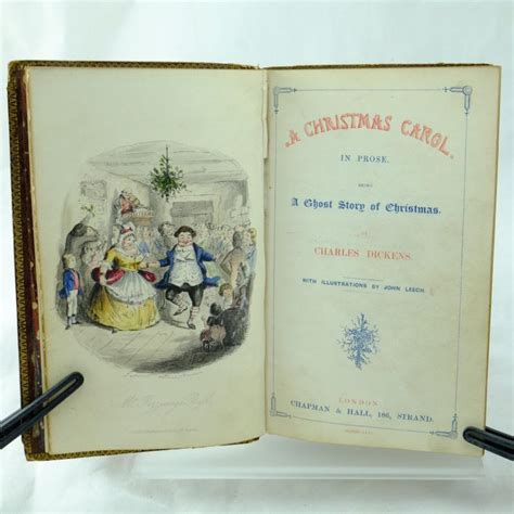 A Christmas Carol By Charles Dickens Rare And Antique Books