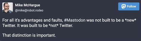 mastodon search works      hashtags