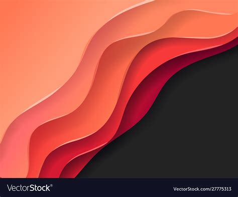 abstract background color layers royalty  vector image
