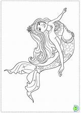 Mermaid Coloring Pages Elsa Color Barbie Printable Print sketch template