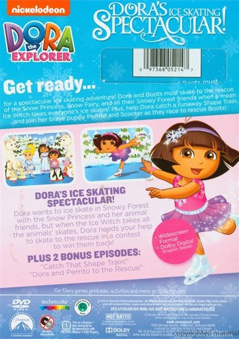 Dora The Explorer Dora S Ice Skating Spectacular Dvd