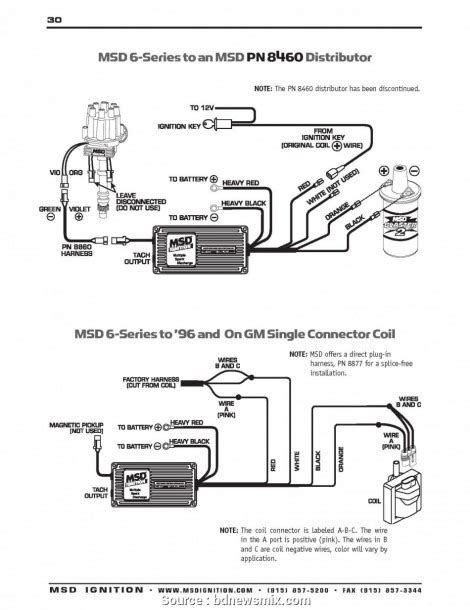 msd blaster ss coil wiring diagram