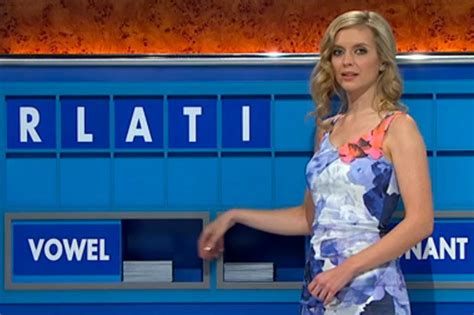 Countdown Rachel Riley Rear Of The Year Bum Laid Bare In