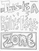 Bullying Classroom Bully Doodles Recess Classroomdoodles sketch template