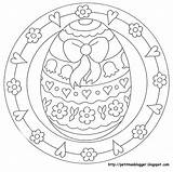 Pascua Mandalas sketch template
