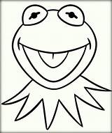 Kermit Frog Coloring Drawing Pages Draw Outline Printable Drawings Color Muppets Sketch Meme Face Colouring Template Head Muppet Remodel Visit sketch template