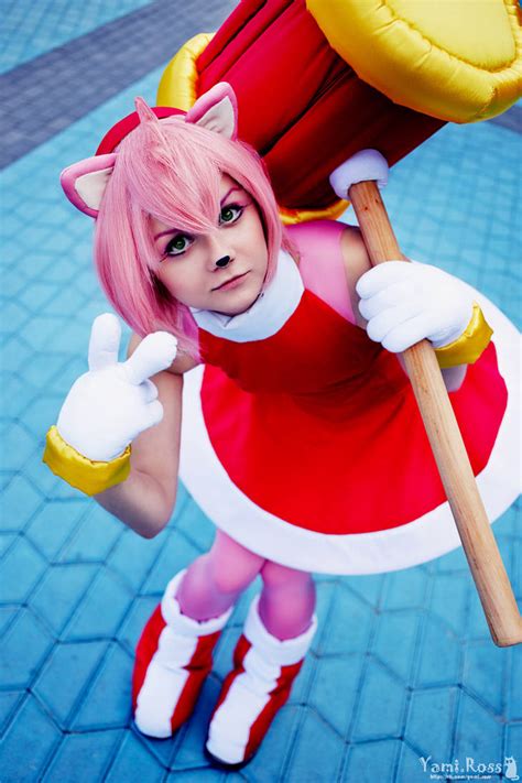amy rose [sonic heroes] by yami ross on deviantart
