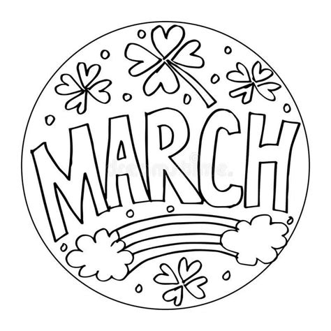 march coloring pages  printable coloring pages  kids