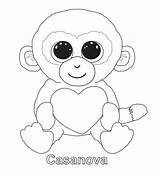 Beanie Coloring Ty Pages Boo Boos Printable Colouring Baby Sheets Print Duke Babies Casanova Kids Party Book Color Getdrawings Birthday sketch template