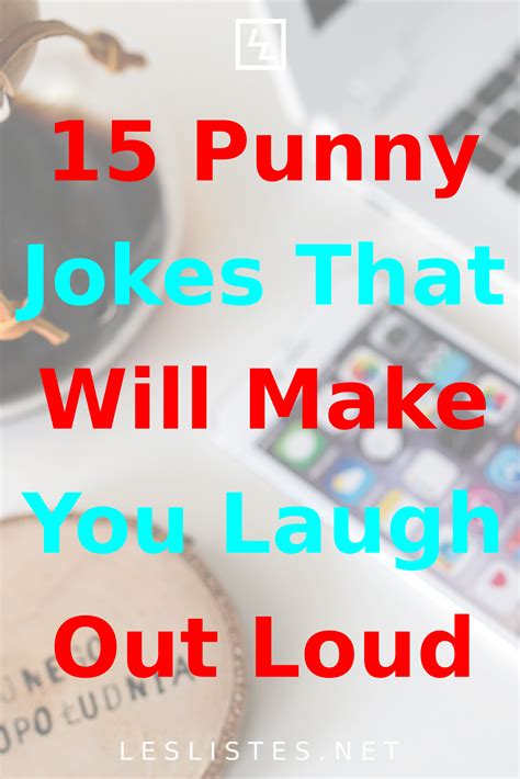 15 Punny Jokes That Will Make You Laugh Out Loud – Artofit