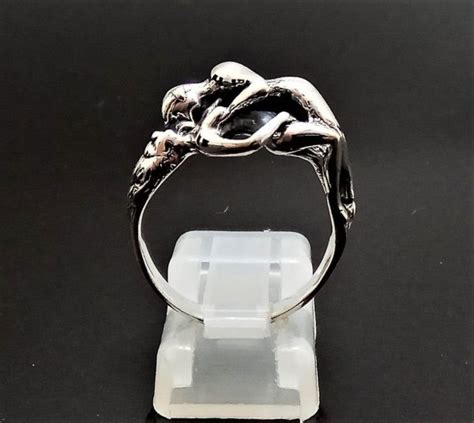 sterling silver 925 erotic ring kama sutra sexy ring sex love man woman