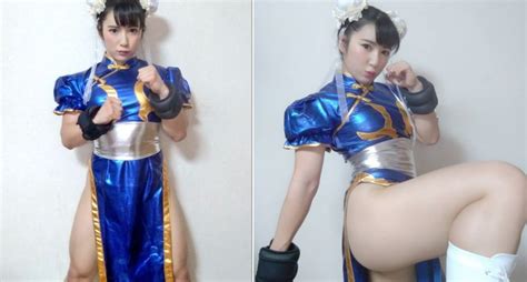 japanese pro wrestler s street fighter cosplay reminds you to never