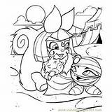 Coloring Neopets Coloringpages101 Pages sketch template