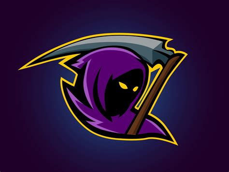 esport grim reaper logo  muhammad setiawan  dribbble