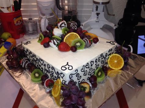 tropical fruit cake cakecentralcom